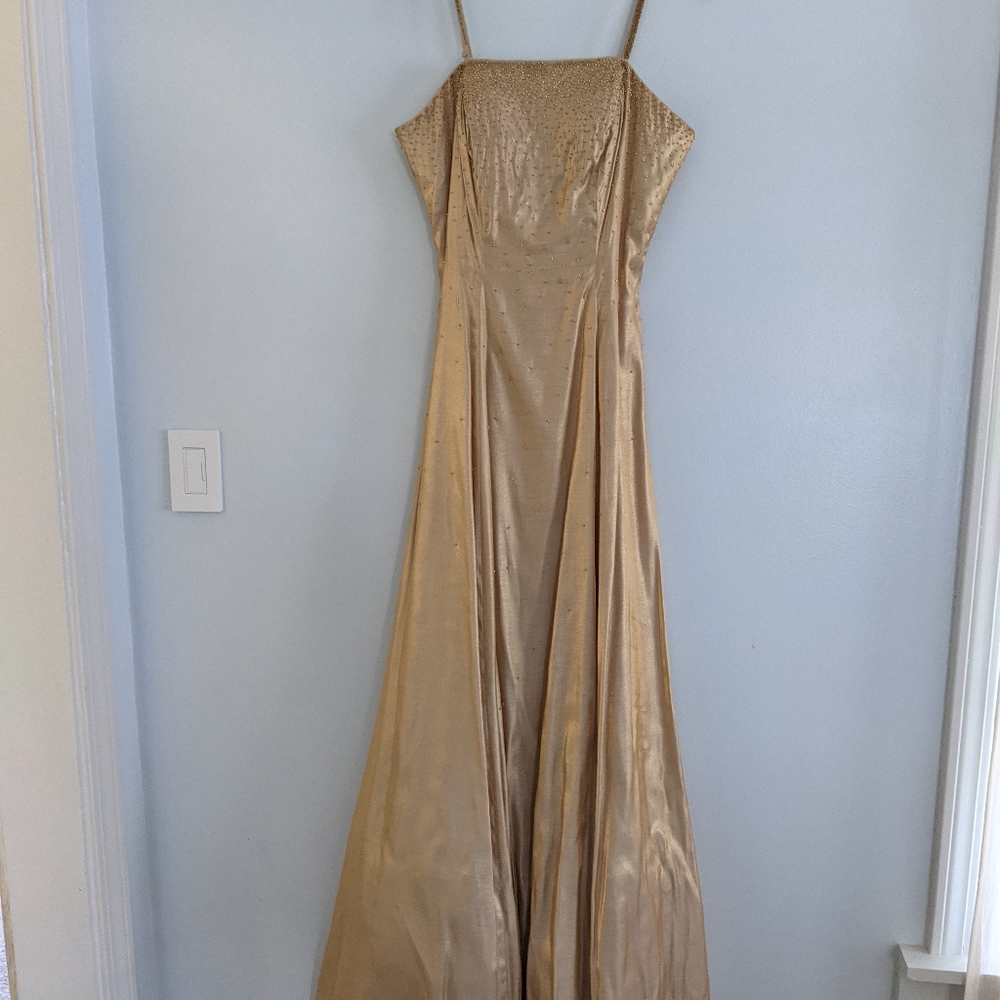 Vintage Prom Dress Champagne